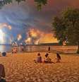 A França tem sido um dos países mais afetados pelos incêndios, com 42 mil hectares destruídos  Foto: Getty Images / BBC News Brasil