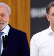 Lula e Flávio Bolsonaro vão disputar a Presidência em outubro Foto: Wilton Junior/Estadão / Estadão