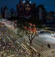 Corredor da SP City Marathon morreu após sofrer um mal súbito ao cruzar a linha de chegada  Foto: Reprodução/Instagram/@spcitymarathonoficial