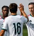 Mastantuono em campo pelo Real Madrid no amistoso - Foto: Divulgação / Real Madrid / Jogada10