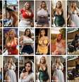 As contas postam no feed fotos ou vídeos gerados por IA de mulheres com seios e glúteos grandes em roupas justas e com decotes. Foto: Facebook/Reprodução / Estadão