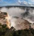 Acidente ocorreu em meio à cheia das Cataratas do Iguaçu  Foto: Reprodução/Parque Nacional do Iguaçu
