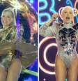 Xuxa Meneghel durante apresentação em SP  Foto: 📷 @bladmeneghel 💄 @edduhmakeup