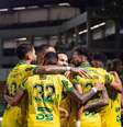 Reinaldo foi o garçom perfeito. Dois escanteios que ele cobrou resultaram em gols neste 2 a 1 do Mirassol –  Foto: Pedro Zacchi / Mirassol / Jogada10