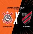  Foto: Arte Jogada10 - Legenda: Corinthians e Athletico se enfrentam em São Paulo / Jogada10