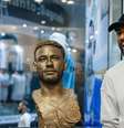 Neymar Jr é homenageado com espaço dedicado no Memorial das Conquistas do Santos, na Vila Belmiro Foto: Reprodução/X/@SantosFC