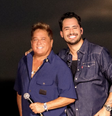 Leonardo e Matheus Vargas gravaram música juntos  Foto: Reprodução/Instagram
