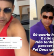 Zezé Di Camargo criticou publicação de seu sósia em comentário na rede social do fã.   Foto: Reprodução/ Redes Sociais