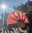 Apoiadores chegam para Convenção do PT que deve oficializar Lula como candidato à reeleição  Foto: Beatriz Araujo/Terra