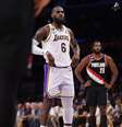 LeBron James, astro da NBA Foto: Redes Sociais/Los Angeles Lakers / Esporte News Mundo