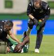 Bolasie, da Chapecoense, sofreu lesão rara após choque com jogador do Cruzeiro no último domingo, 2, na Arena Condá, em partida da Copa do Brasil Foto: LIAMARA POLLI/AGIF - AGÊNCIA DE FOTOGRAFIA/ESTADÃO CONTEÚDO