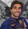 Ferran Torres com Marcos Llorente e  Ilia Topuria: qualquer gesto de carinho entre homens é interpretado como desejo sexual e coloca a masculinidade em dúvida  Foto: Reproduções com qualidade melhorada com IA
