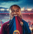 Barcelona anuncia Kerolin, que quebra recorde com a maior transferência do futebol feminino brasileiro  Foto: Reprodução/@fcbfemini/Instagram