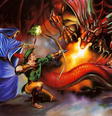 A arte de capa de The King of Dragons não esconde as inspirações nas ilustrações dos livros de Dungeons &amp; Dragons de meados dos anos 1980 Foto: Divulgação