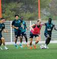Atividade de preparação do Monaco durante a pré-temporada - Foto: Divulgação / Jogada10