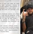 Texto postado por Neymar | Neymar em seu jatinho Foto: Reprodução | Instagram