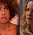 Cinara e Zilá em 'Coração Acelerado'  Foto: Reprodução/Globo / Contigo