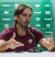 Zubeldía pelo Fluminense Foto: Zubeldía em coletiva pelo Fluminense ( Marcelo Gonçalves/FFC) / Gávea News