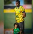 Benício, de 2 anos, morreu após sofrer um acidente; informação foi divulgada pelo clube de futebol Foto: Reprodução/Instagram/@g.simoes28