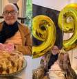 O arquiteto Ugo di Pace na comemoração de seu último aniversário, em junho deste ano  Foto: Reprodução/@ugodipace_work