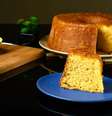 Bolo de laranja com iogurte natural. Foto: SaúdeLAB