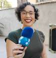 Clarissa Guimarães conquista cada vez mais espaço nos telejornais da RedeTV!  Foto: Reprodução/@clarissaguimaraesjornalista