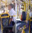 Motorista foi tirado de ônibus por policial militar à força em SP  Foto: Reprodução/Redes sociais