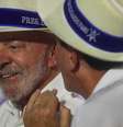 Lula assistiu ao desfile da Acadêmicos de Niterói na Sapucaí  Foto: Pedro Kirilos/Estadão / Estadão