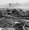 Ruínas fumegantes em Nagasaki, sul do Japão, a 700 metros do local onde a segunda bomba atômica foi lançada pelos Estados Unidos, em 9 de agosto de 1945.  Foto: © UN Photo/Yosuke Yamahata / RFI