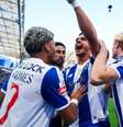 Gabri Veiga comemora o gol de pênalti marcado na vitória sobre o Alverca - Foto: Divulgação / FC Porto / Jogada10