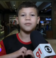Menino Cleuber emocionou com mensagem de Dia dos Pais  Foto: Reprodução/Instagram
