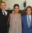 Roberto Carlos com Rafael, Dudu, Luciana e Ana Paula  Foto: Reprodução