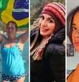 Alessandro, Rocio, Wendy e Sofia morreram em acidente de helicóptero no RJ  Foto: Montagem: Reprodução/Redes sociais