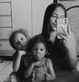 Nayra Santos e as filhas, Laís Heloísa, de 5 anos, e Isis Helena, de 3 anos.  Foto: Reprodução/Instagram / Estadão