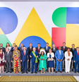 Lula com todos os ministros empossados em 1º de janeiro de 2023  Foto: Reprodução/Ricardo Stuckert/GOV