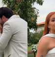 Vestido de noiva de Viih Tube rouba a cena no casamento civil e web reage: 'Ficou tão'  Foto: Reprodução/Instagram / Contigo