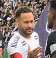 Neymar e Thiago Mendes em Vasco x Santos  Foto: Neymar e Thiago Mendes em Vasco x Santos ( Reprodução/Premiere) / Gávea News