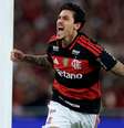 Pedro comemora gol pelo Flamengo   Foto: Buda Mendes/Getty Images / Esporte News Mundo