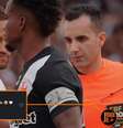 Neymar comentou na publicação do Santos –  Foto: Reprodução / Jogada10