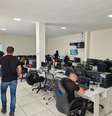 O escritório da Pixbet em Serra Branca (PB) emprega cerca de 100 pessoas que trabalham no call center da casa de apostas  Foto: Vinícius Valfré/Estadão / Estadão