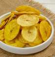 Chips de banana no micro-ondas. Foto: SaúdeLAB