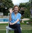 Laura Cardoso considerava o trabalho o motor de sua vitalidade e recusava a ideia de aposentadoria  Foto: Matheus Malafaia/TV Globo/Divulgação / Estadão