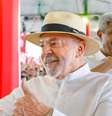 Presidente Luiz Inácio Lula da Silva e governador Jerônimo Rodrigues, durante convenção em Salvador, na Bahia  Foto: Ricardo Stuckert/Presidência da República