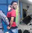 Pai foi preso em flagrante e encaminhado à delegacia, onde permanece à disposição da Justiça  Foto: Reprodução/TV Globo