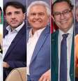 Lula, Flávio, Renan, Caiado, Cury e Zema  Foto: Reprodução / Perfil Brasil