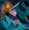 Trailer mostra desenho animado de Golden Axe, que estreia em setembro na Paramount+  Foto: Reprodução / Paramount