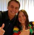 Jair Bolsonaro e Regina Duarte  Foto: Reprodução/Instagram / Mais Novela