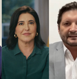 Marina Silva (Rede), Simone Tebet (PSB) e André do Prado (PL) concorrem ao Senado por São Paulo  Foto: Reprodução/Instagram