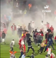 Confusão generalizada na Colômbia em jogo da Libertadores  Foto: Instagram/Estadão/Reprodução