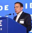 João Doria durante o 25º Fórum Lide Empresarial, realizado no Rio de Janeiro  Foto: Evandro Macedo e Gabriel Okawa/LIDE